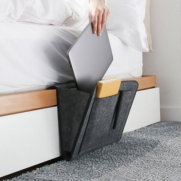 Felt Bedside Locker Sofa Pocket