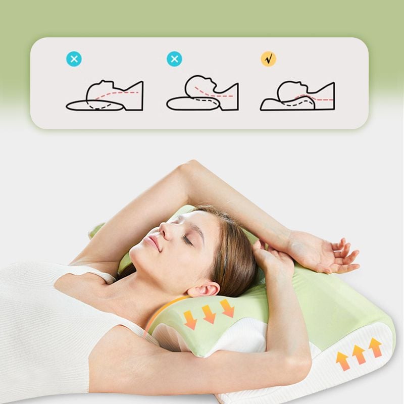 🔥Hot sale 🔥Memory Foam Neck Pillow for Pain Relief