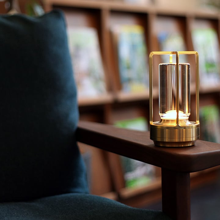 Metal Crystal Table Lamp - Exquisite Dimmable Ambient Lighting