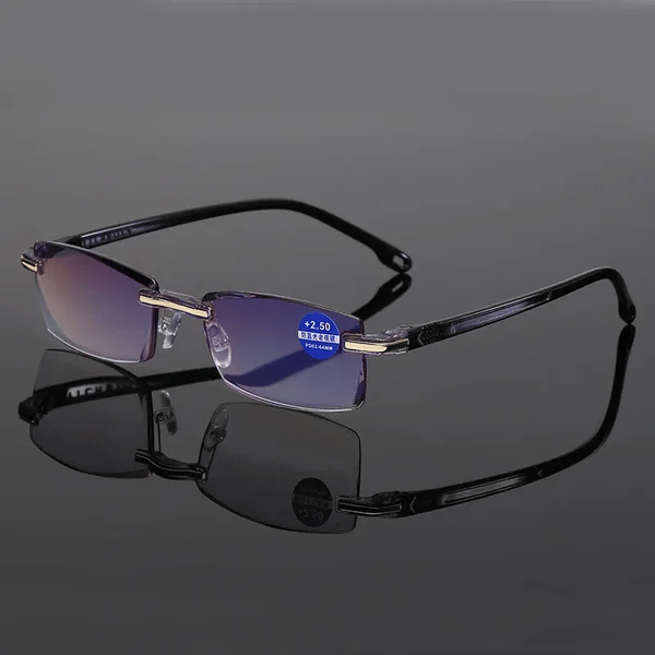 👓Sapphire High Hardness Anti-blue Progressive Far And Near Dual-Use Reading Glasses