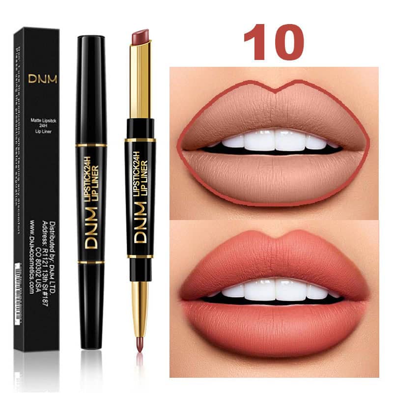 💖49% OFF💎$9.99💄2-in-1 Waterproof Lipstick Lip Liner