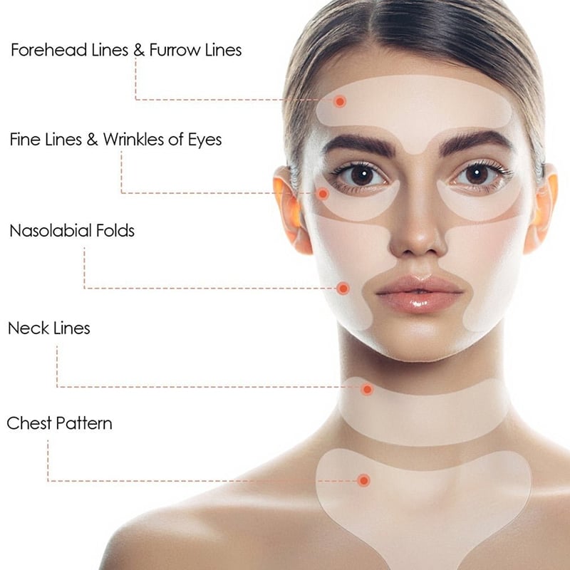 🔥Anti-Wrinkle Reusable Silicone Patches