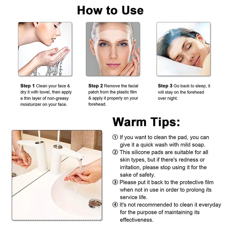 🔥Anti-Wrinkle Reusable Silicone Patches