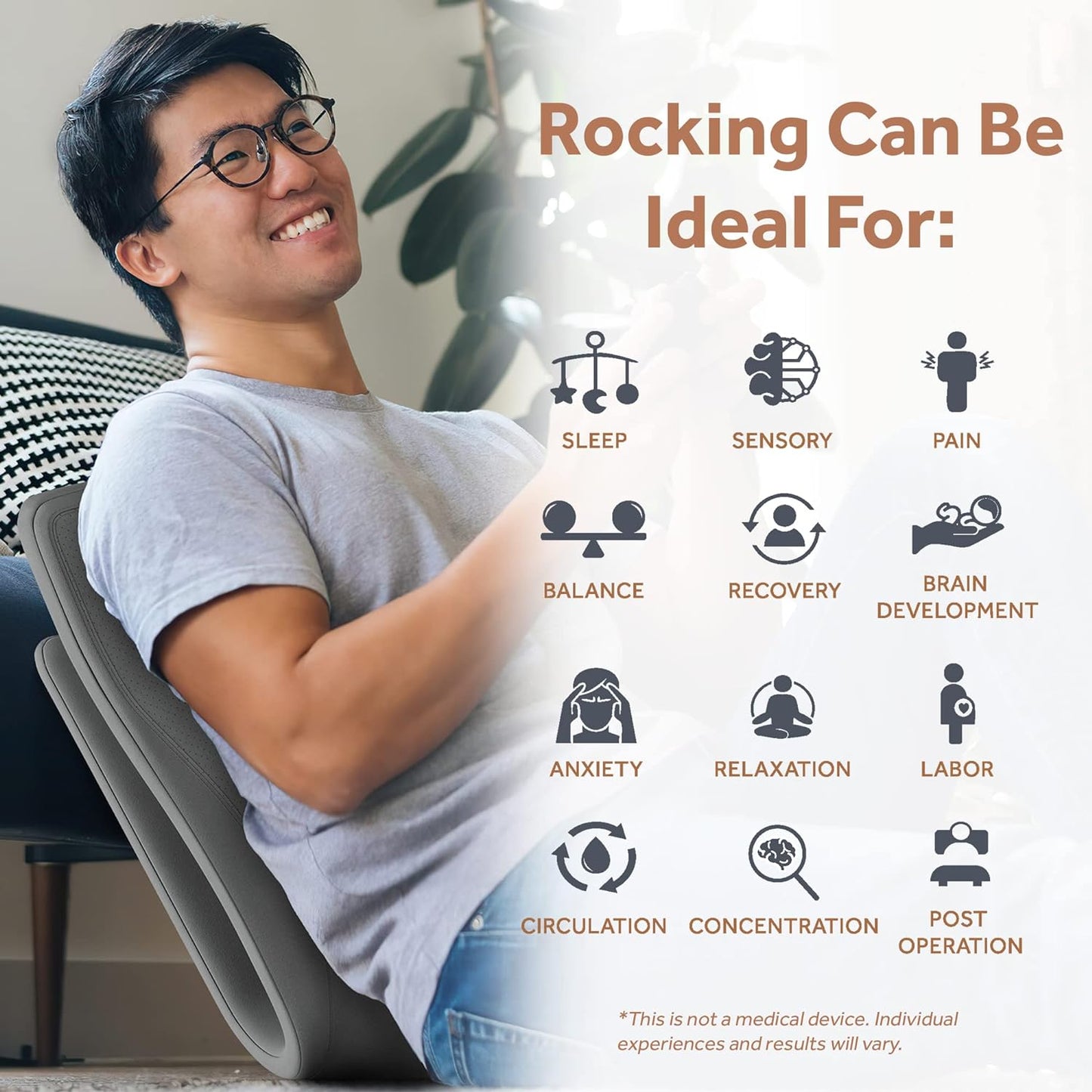 🔥🔥Last Sale-Portable Rocking Chair