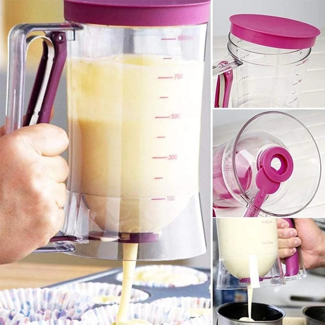 🔥Batter Cupcake Pancake Cake Separator Dispenser Tool
