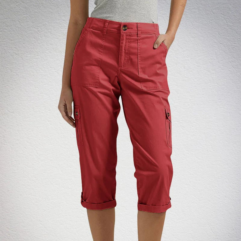 ð¥Women's High Elasticity Multi-pocket Casual Shorts