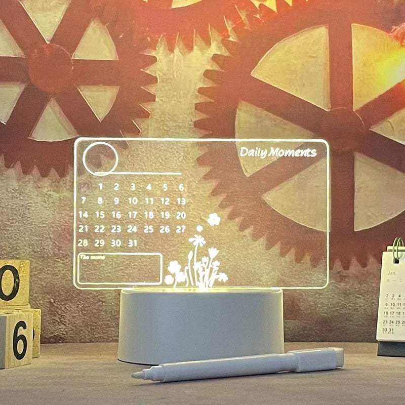 🔥NOTE BOARD CREATIVE LED NIGHT LIGHT