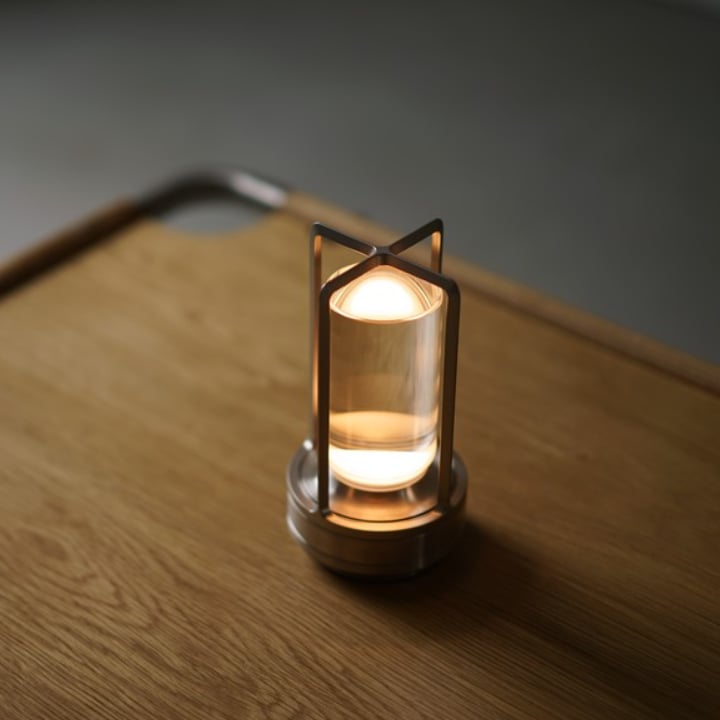 Metal Crystal Table Lamp - Exquisite Dimmable Ambient Lighting