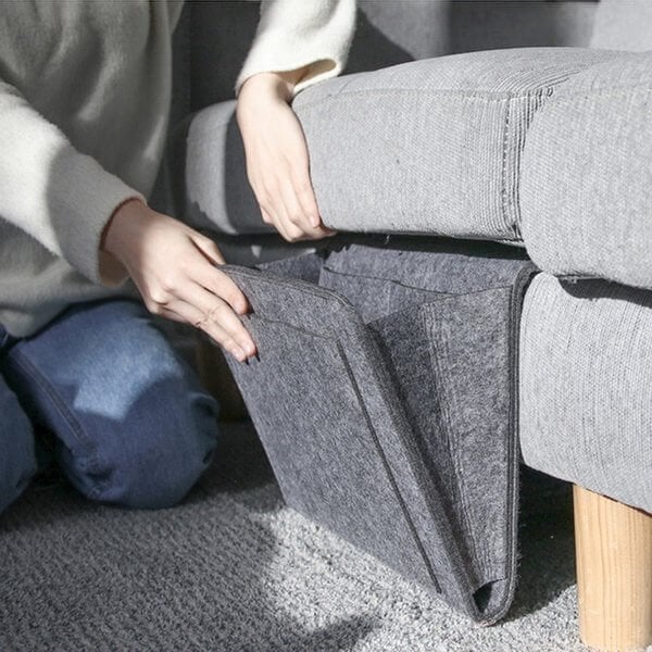 Felt Bedside Locker Sofa Pocket