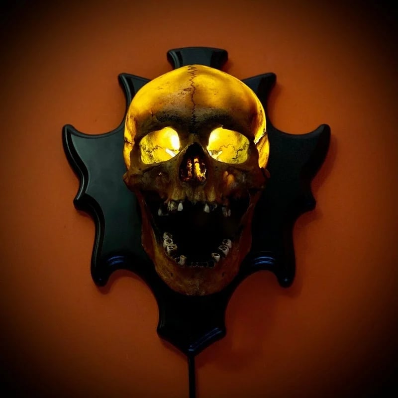 đSkull lampâSinging headânight light