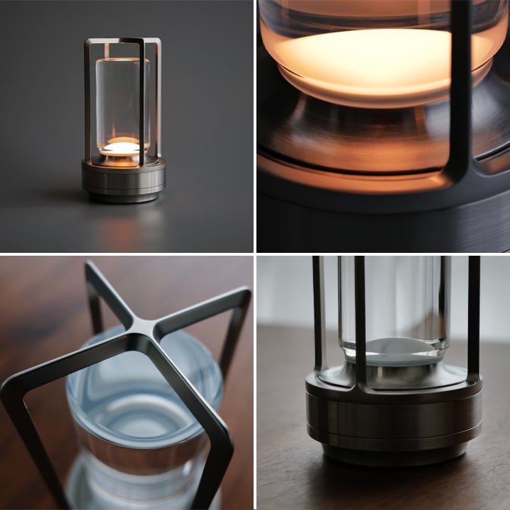 Metal Crystal Table Lamp - Exquisite Dimmable Ambient Lighting