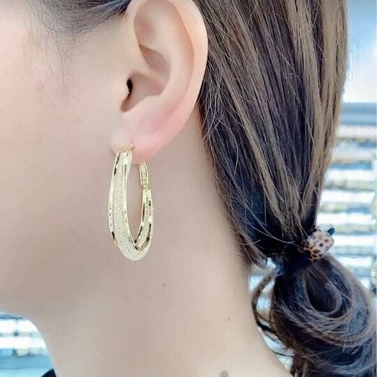 🔥To My Best Friend-Fashion Oval Earrings
