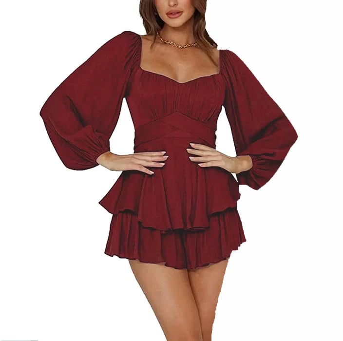 New Sale Ruffle Romperš