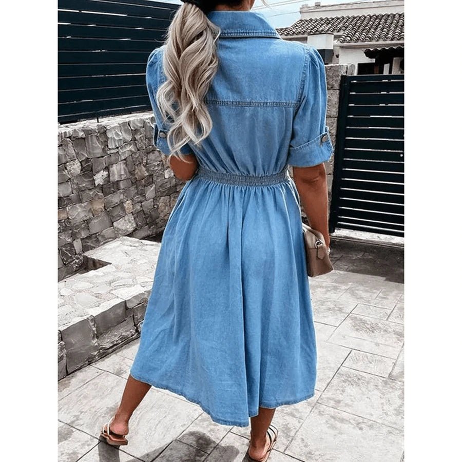 Denim dress