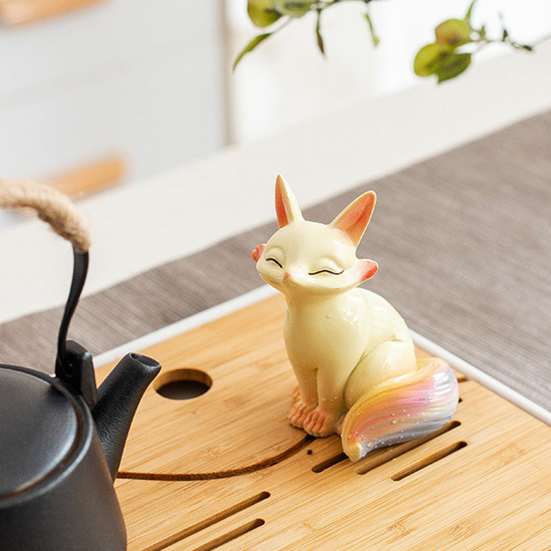 Color Changing Resin Tea Pet Luck Decoration for Tea Table🍵