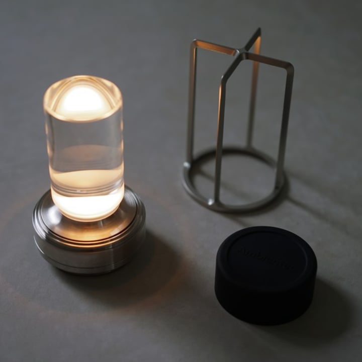 Metal Crystal Table Lamp - Exquisite Dimmable Ambient Lighting