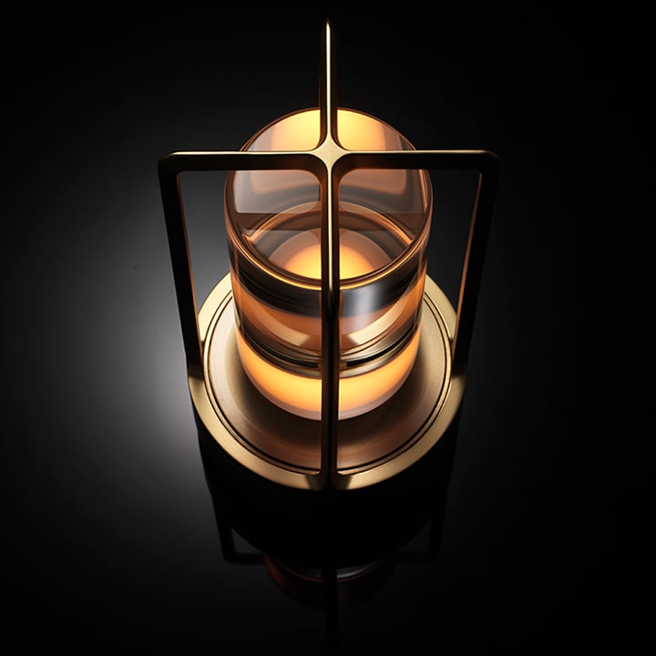 Metal Crystal Table Lamp - Exquisite Dimmable Ambient Lighting