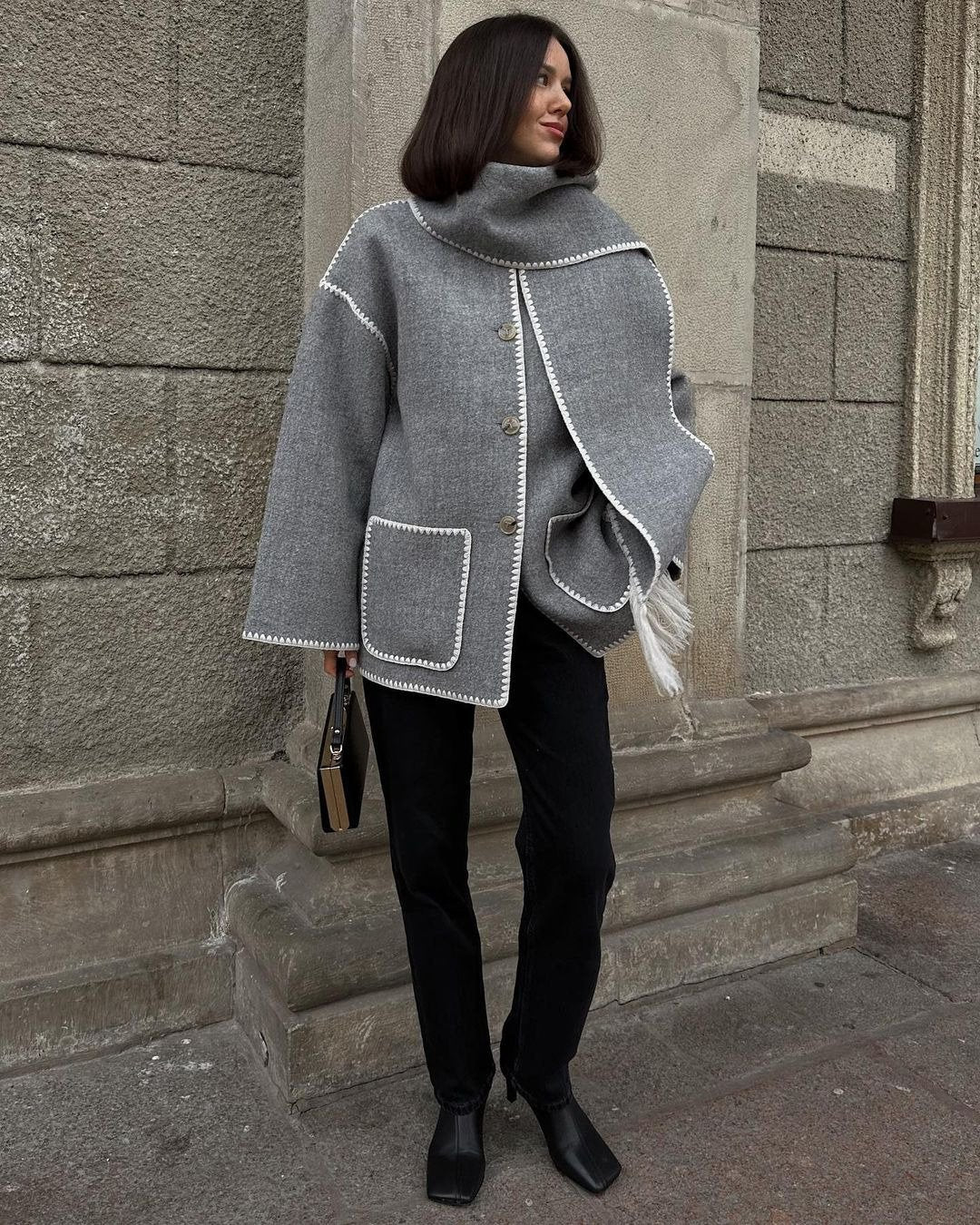 Serene Chica Scarf Coat