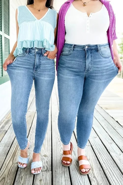 🔥Shapewear Belly Lift Butt Lift Vintage Comfort Control Jeans