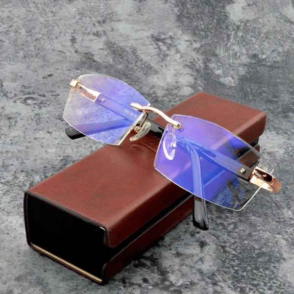 👓Sapphire High Hardness Anti-blue Progressive Far And Near Dual-Use Reading Glasses