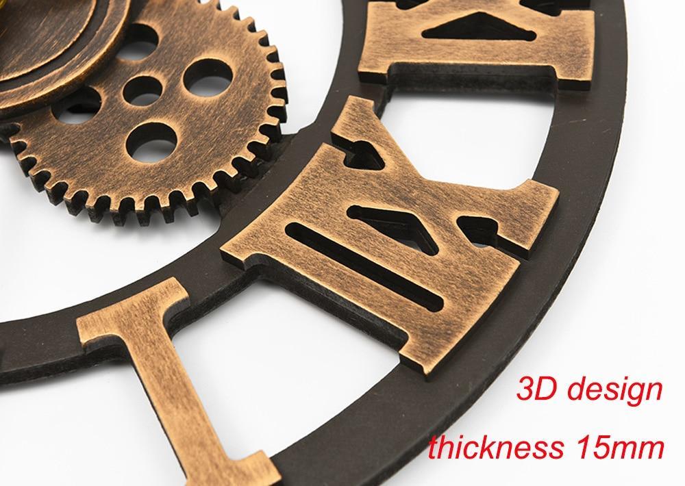 Father's Day Gift-Wooden Vintage Wall Clock