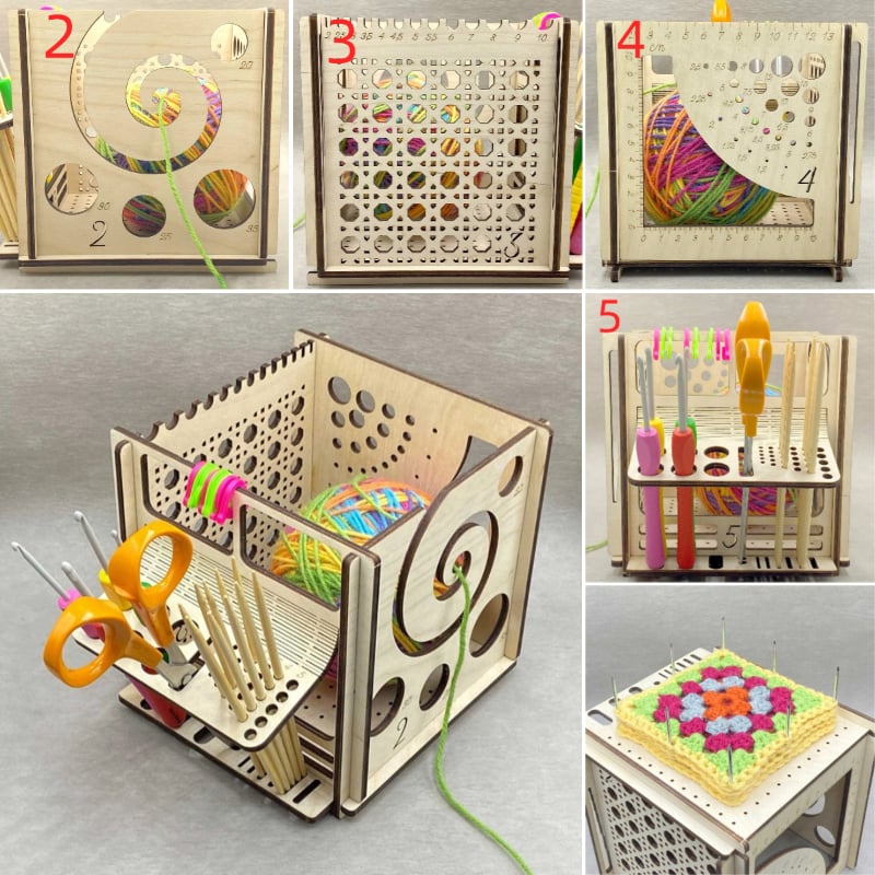 ๐-All-in-one Wooden Yarn