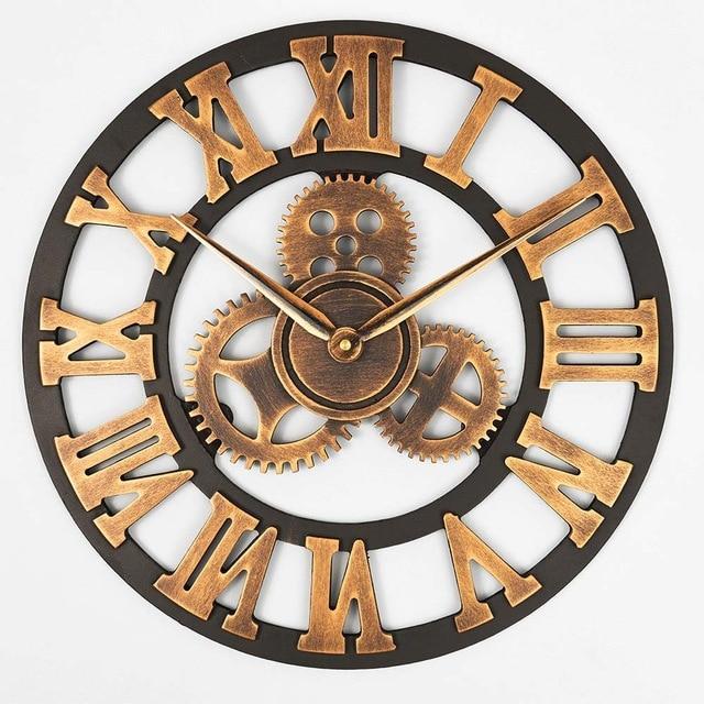 Father's Day Gift-Wooden Vintage Wall Clock