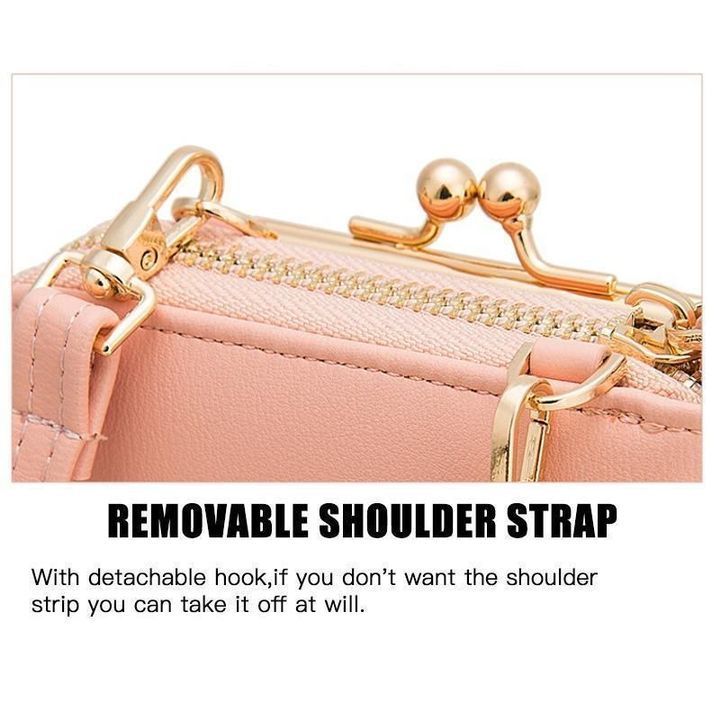 Women Phone Bag Solid Crossbody Bag