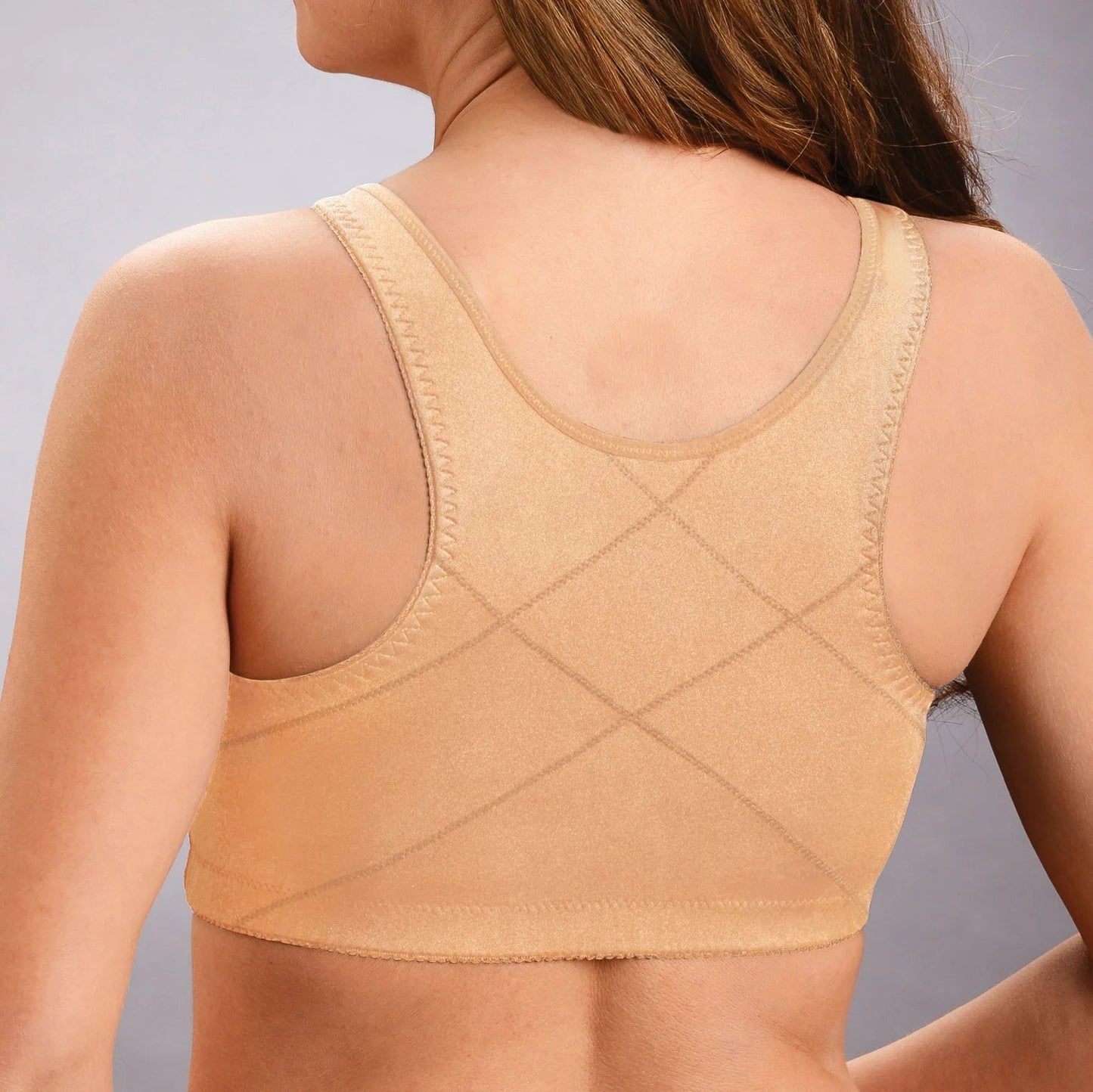 Front hooks, stretch-lace, super-lift, and posture correction