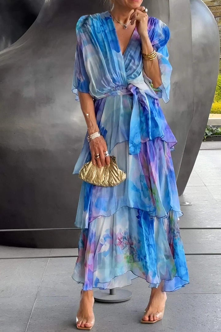 Elegant Chiffon Dress – Effortless Grace for Every Occasion