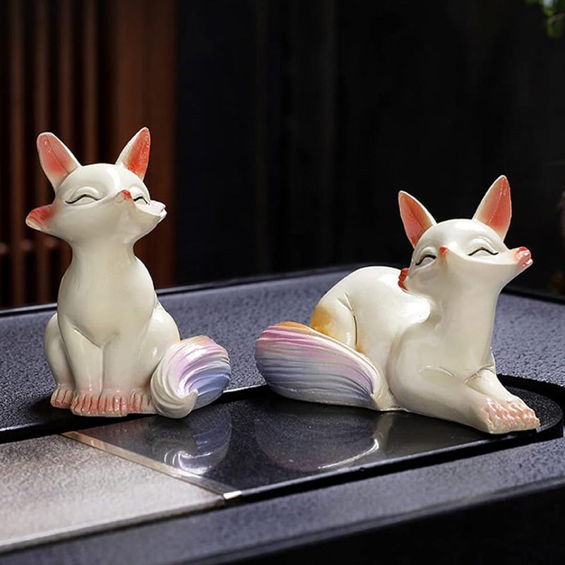 Color Changing Resin Tea Pet Luck Decoration for Tea Table🍵