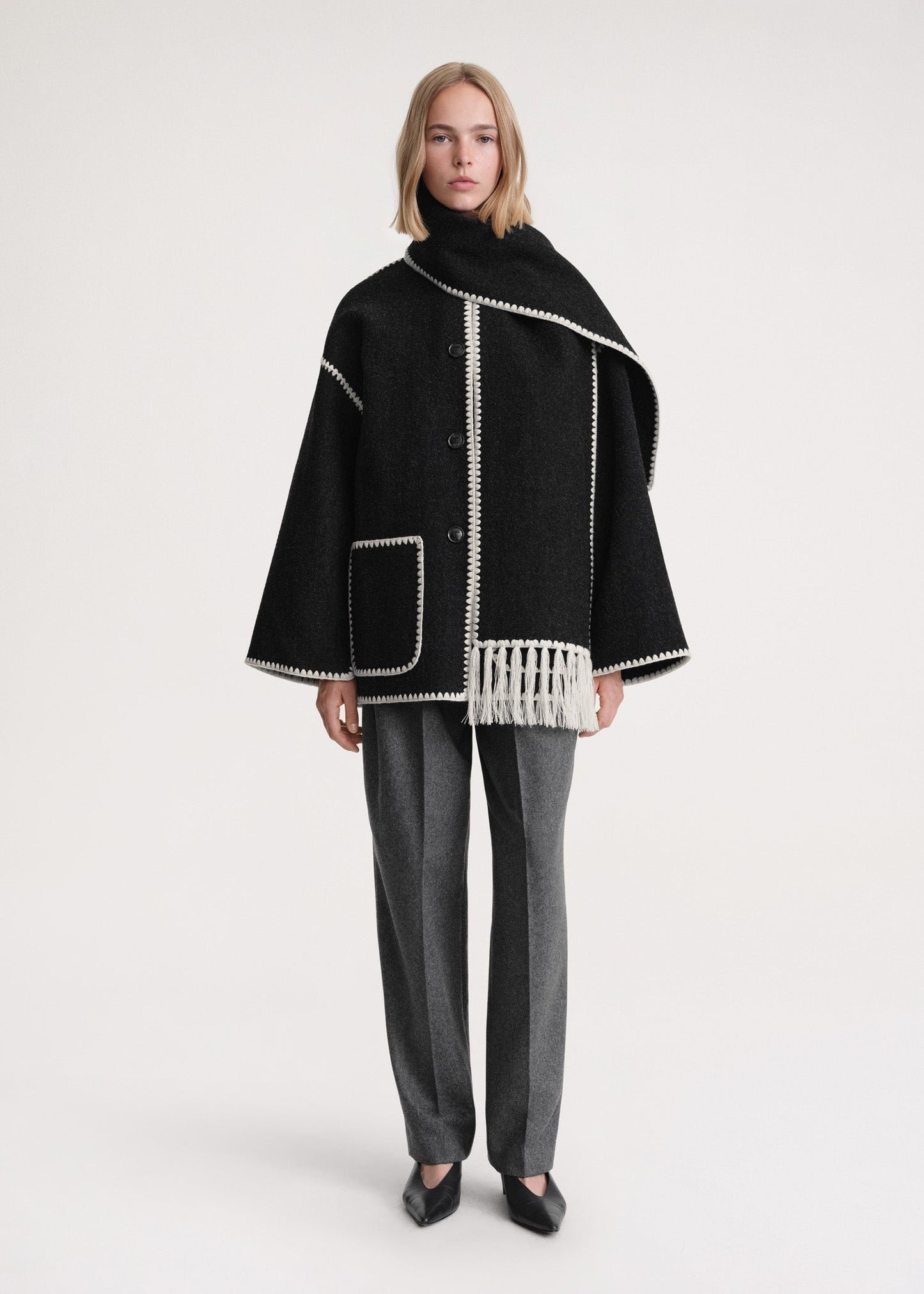 Serene Chica Scarf Coat
