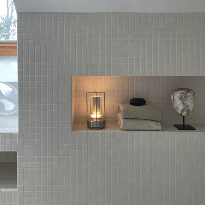 Metal Crystal Table Lamp - Exquisite Dimmable Ambient Lighting