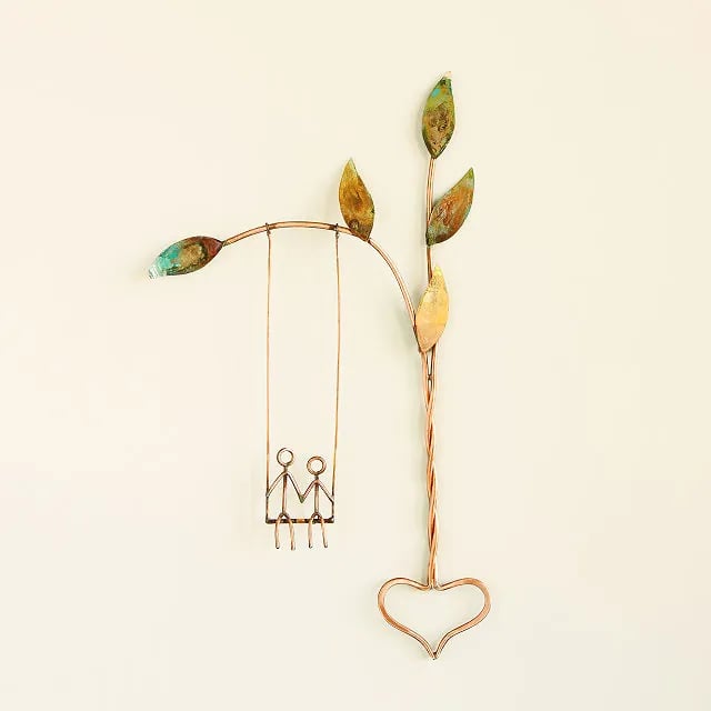 💖Rooteds In Love Swing Sculpture