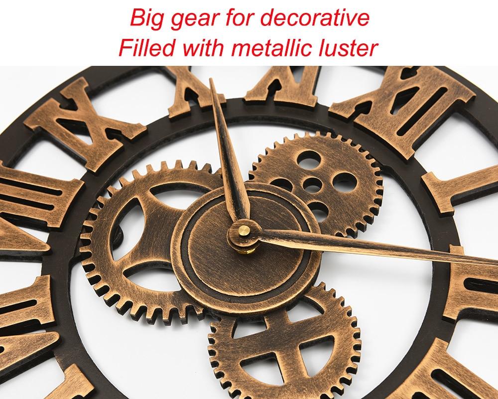Father's Day Gift-Wooden Vintage Wall Clock