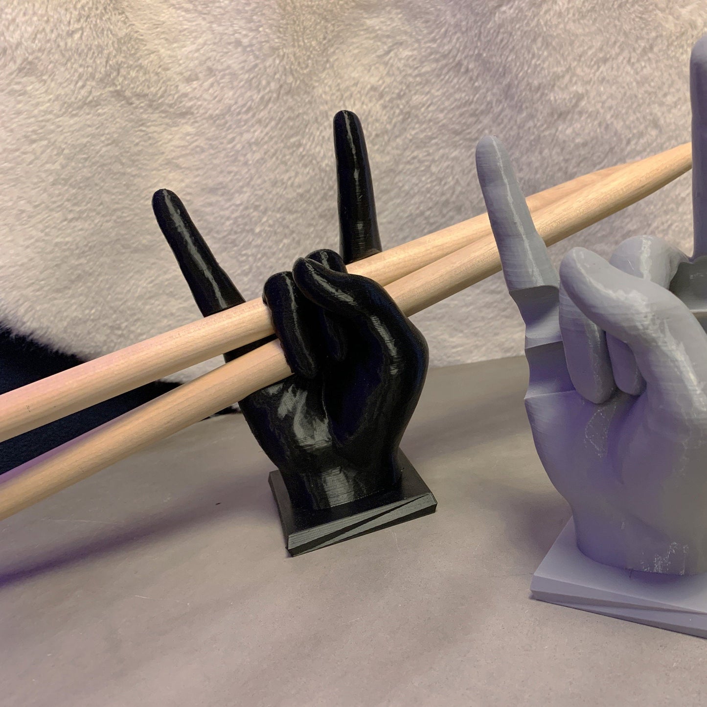 🔥"Rock Hand" Drumstick Display Stand