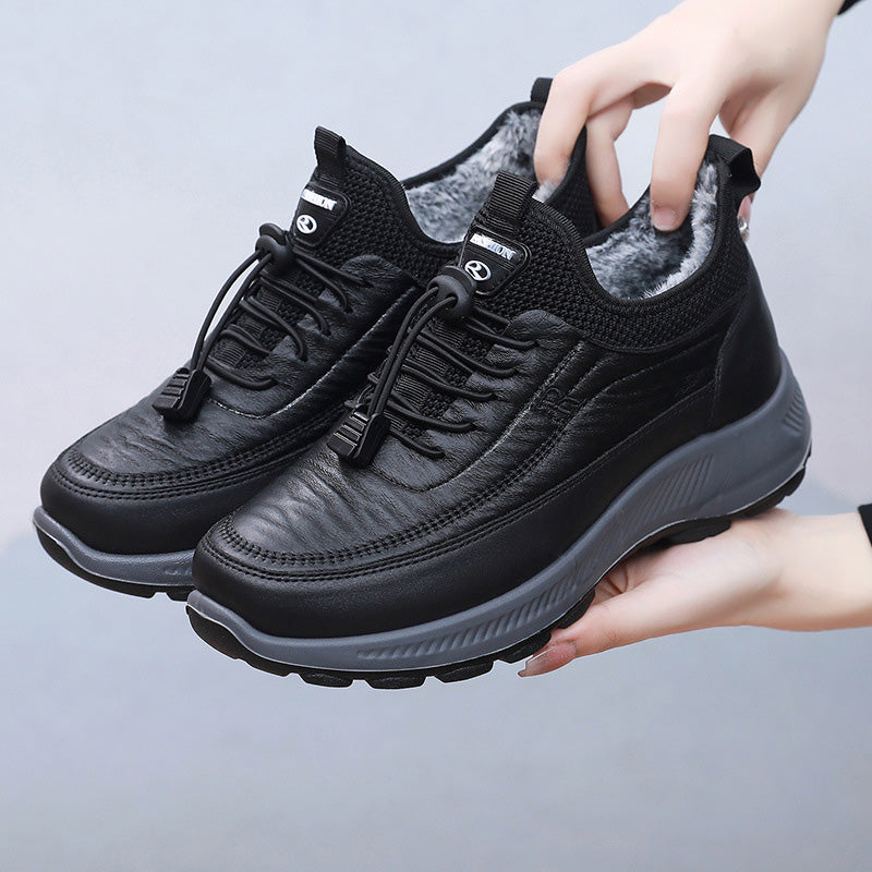 Chunky Casual Shoes for Women for Fall and Winter with Soft