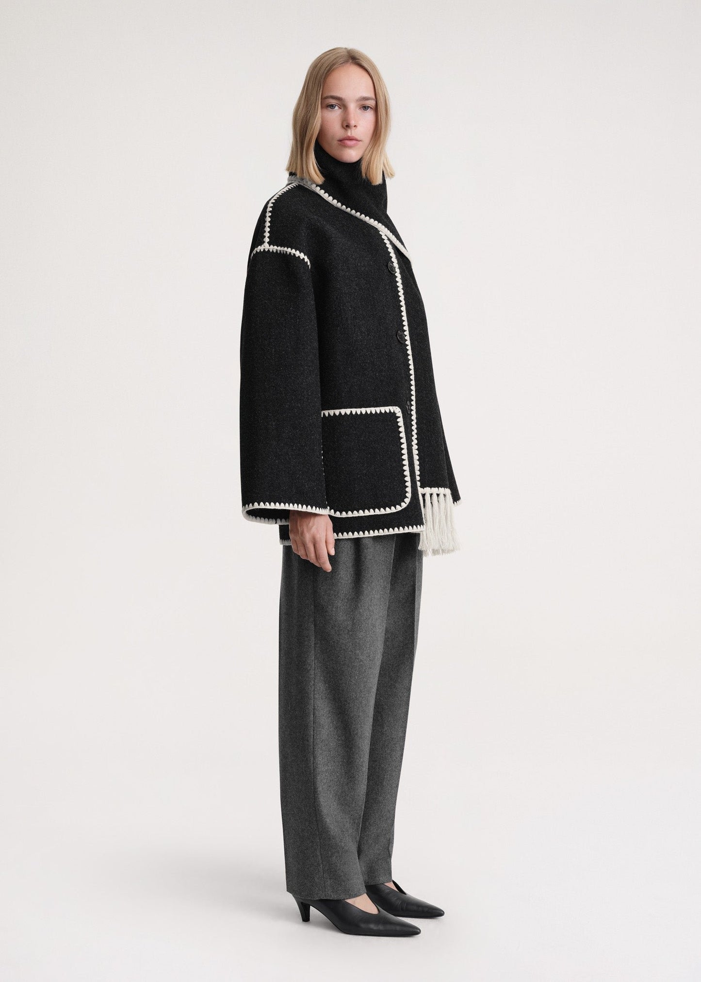 Serene Chica Scarf Coat