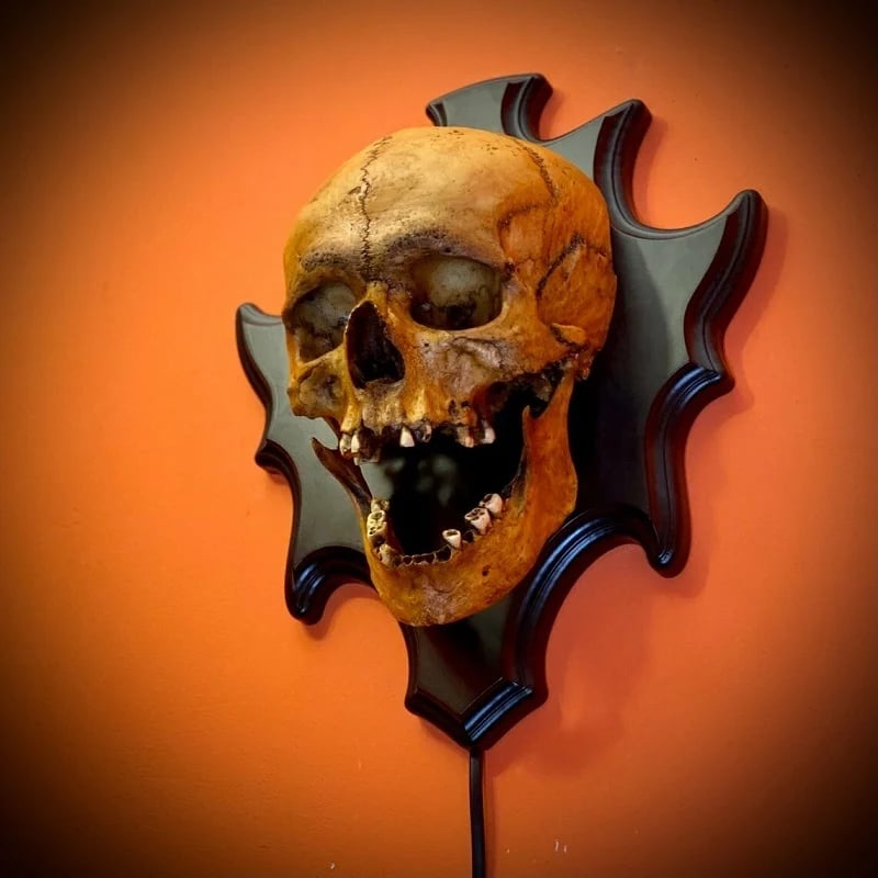 đSkull lampâSinging headânight light