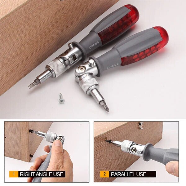 10 In 1 Ratcheting Multitool Screwdriver Set