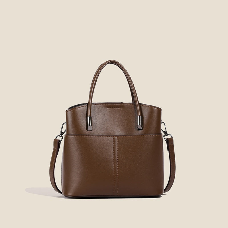 Women's Retro Leather Shoulder & Handbag