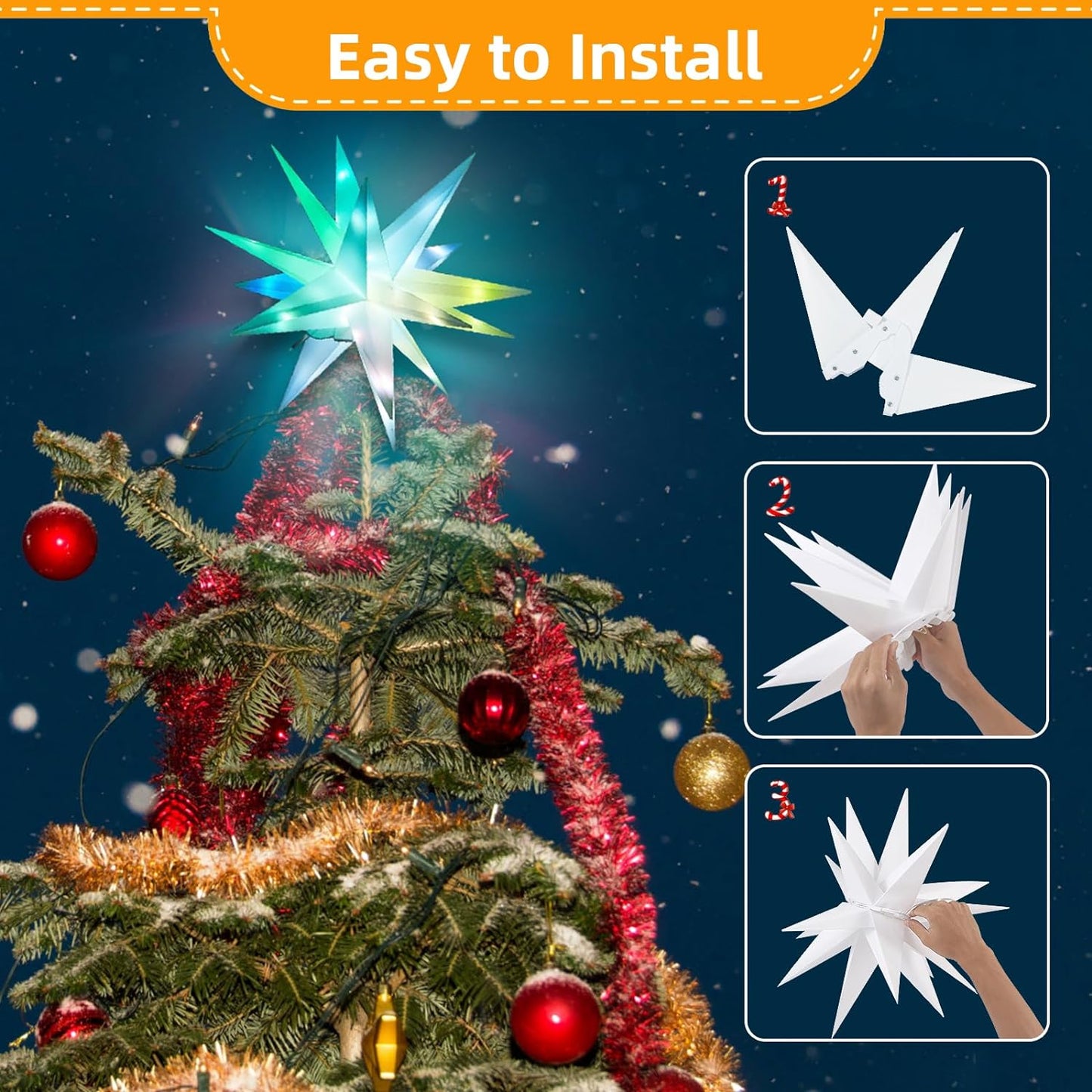 LED Smart Explosion Starlight-Bluetooth Control