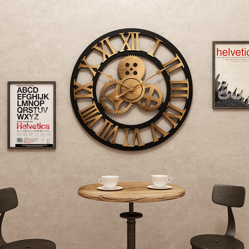 Father's Day Gift-Wooden Vintage Wall Clock