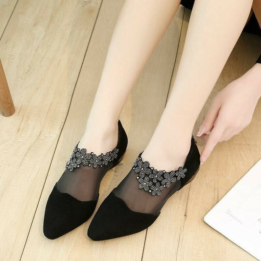 🎁Women's comfortable zippered sexy shoes