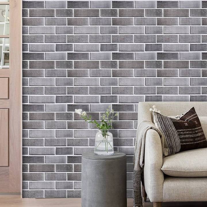 10Pcs 3D Peel and Stick Wall Tiles(12x12 inches)