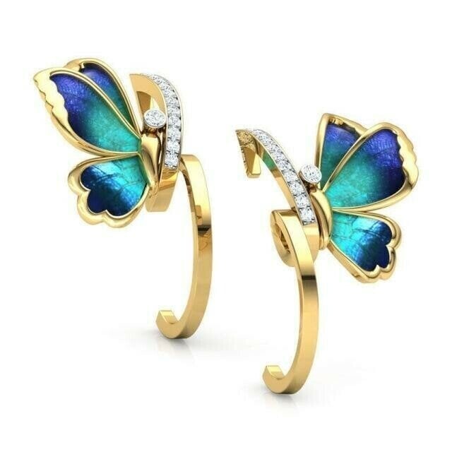 Classic Butterfly Stud Earrings
