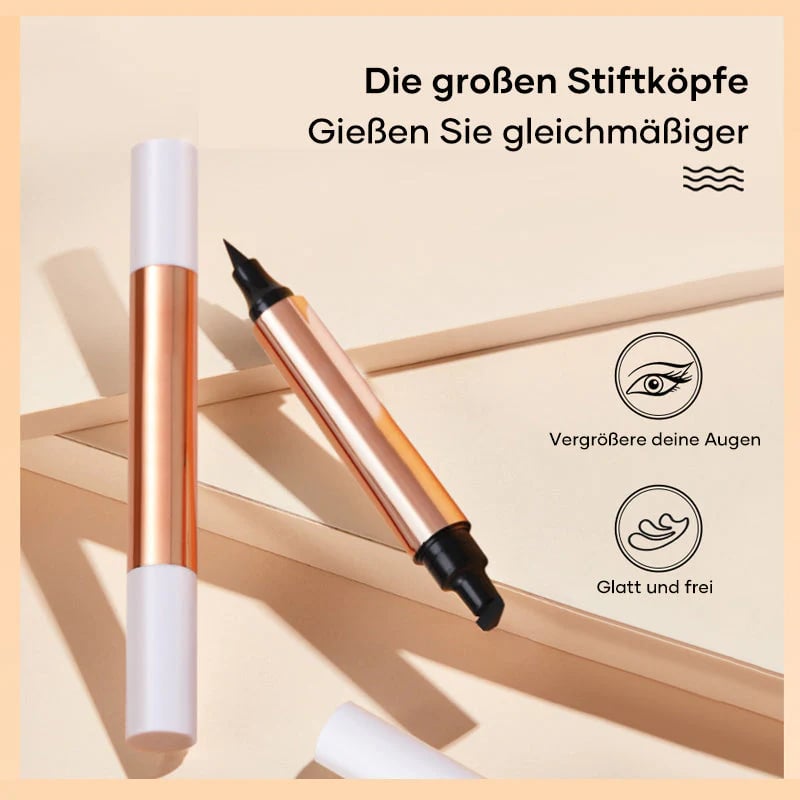 Seductive cat eye stamp eyeliner