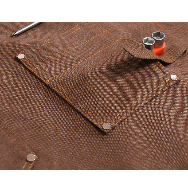 Thick canvas apron