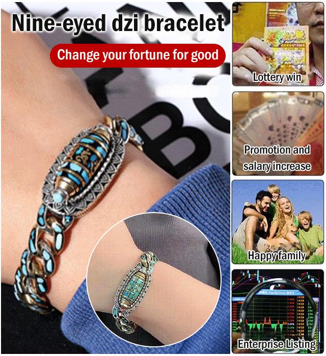 (🎁LAST DAY SALE) Turquoise Nine-Eyed Bead Bracelet