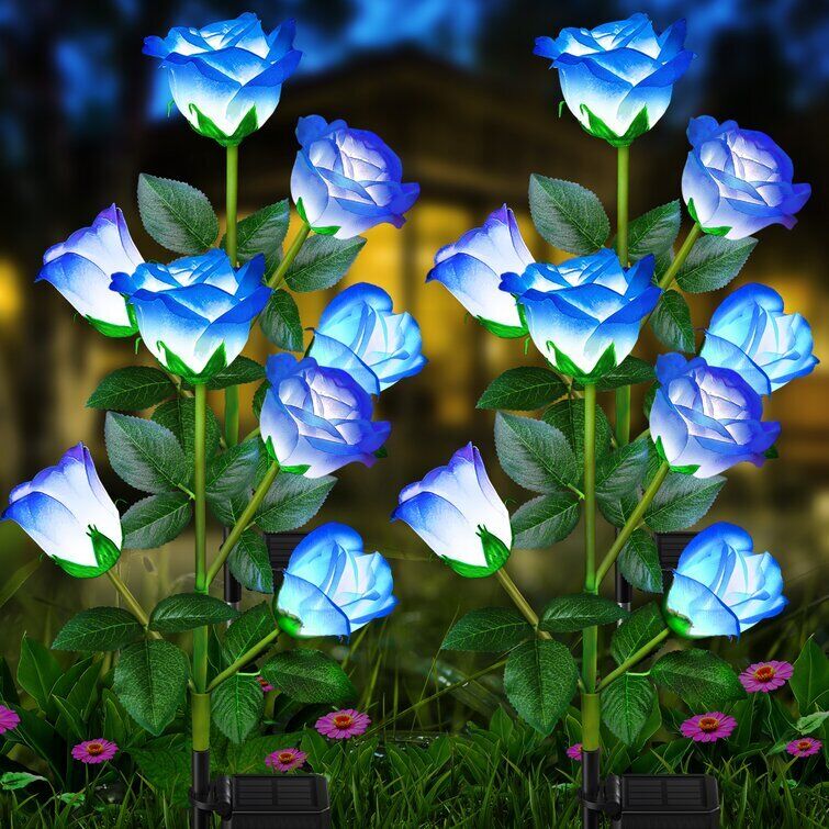Solar Flower Stake Lights